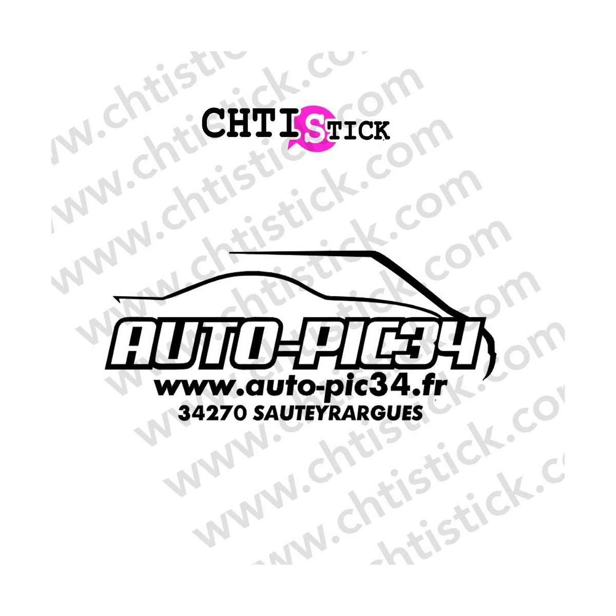 décalcomanie de coffre