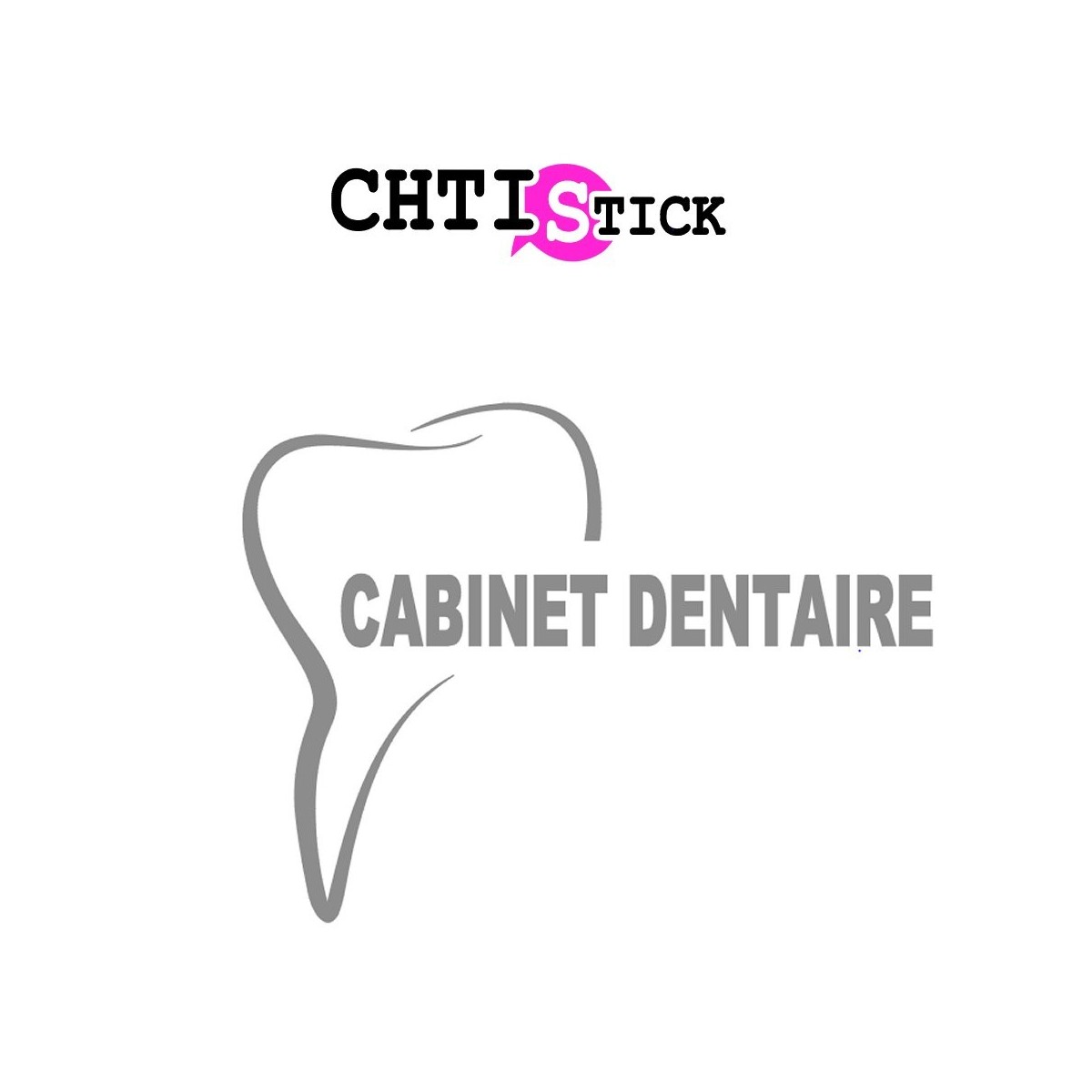 chtistick STICKER DENTISTE DEPOLI PERSO