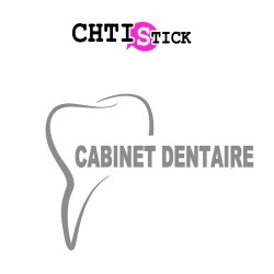 chtistick STICKER DENTISTE DEPOLI PERSO
