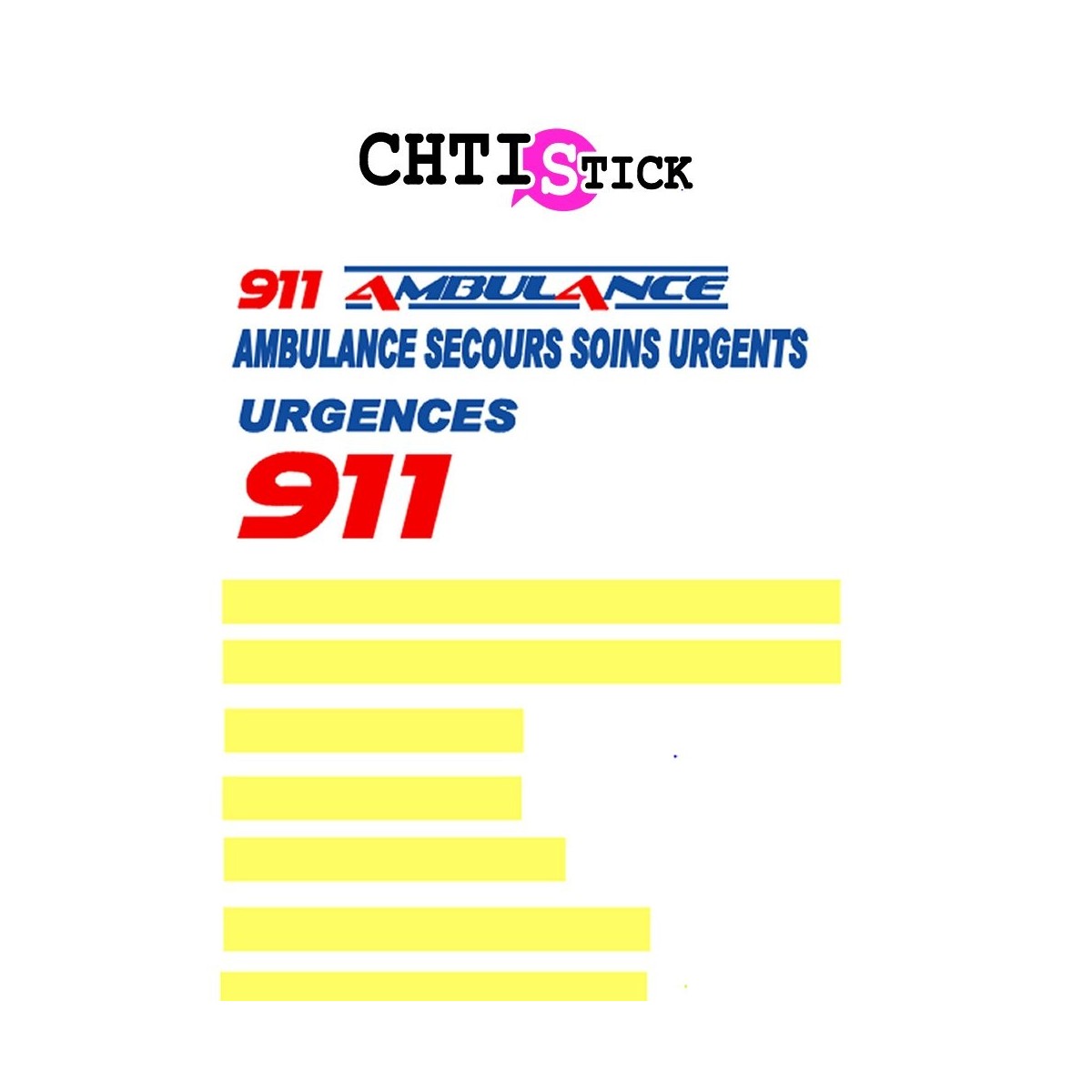 chtistick MARQUAGE SP CLIENT 911 C2