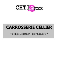CLIENT GARAGE CELLIER- LETTRAGE NOIR