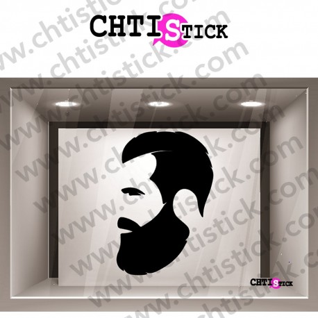 STICKER BARBIER PROFIL