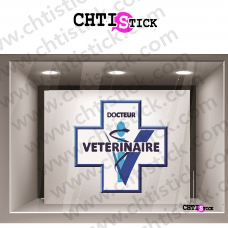 VITRINE VETERINAIRE CADUCEE