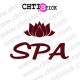 STICKERS LETTRAGE SPA