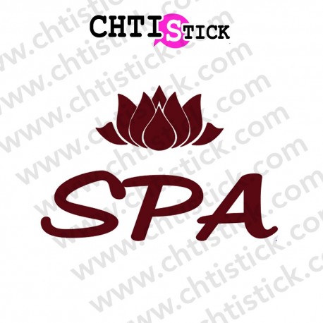 STICKERS LETTRAGE SPA