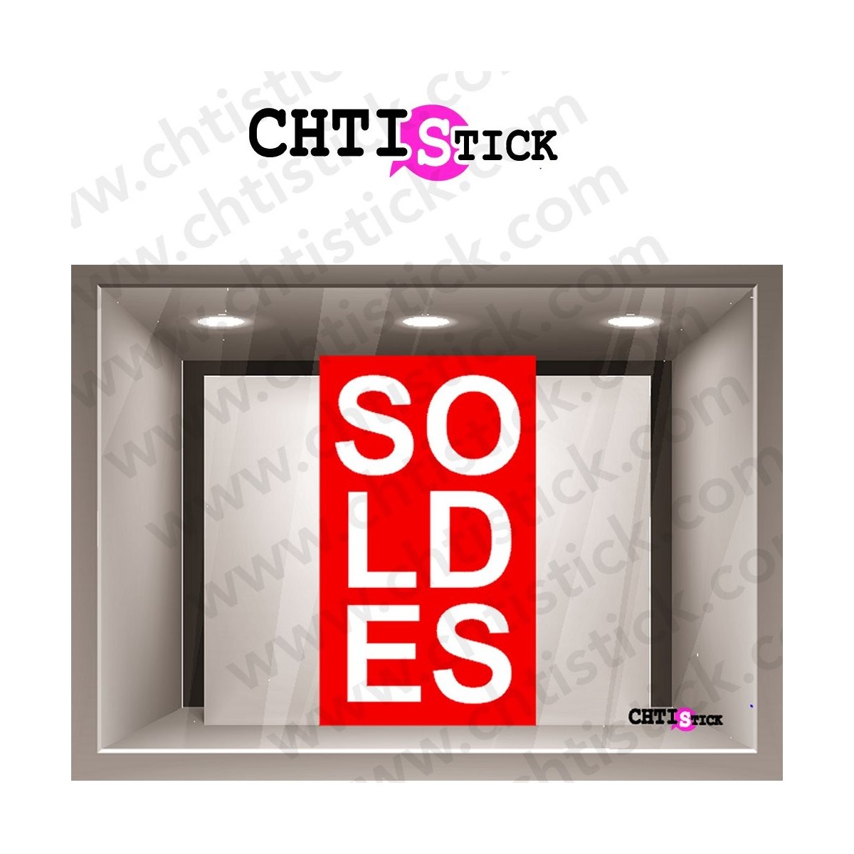 chtistick DECORATION ELECTROSTATIQUE SOLDES