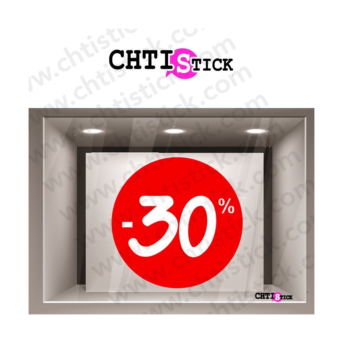 chtistick DECORATION ELECTROSTATIQUE SOLDES 30%