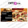 chtistick AUTOCOLLANT VEHICULE PIZZERIA