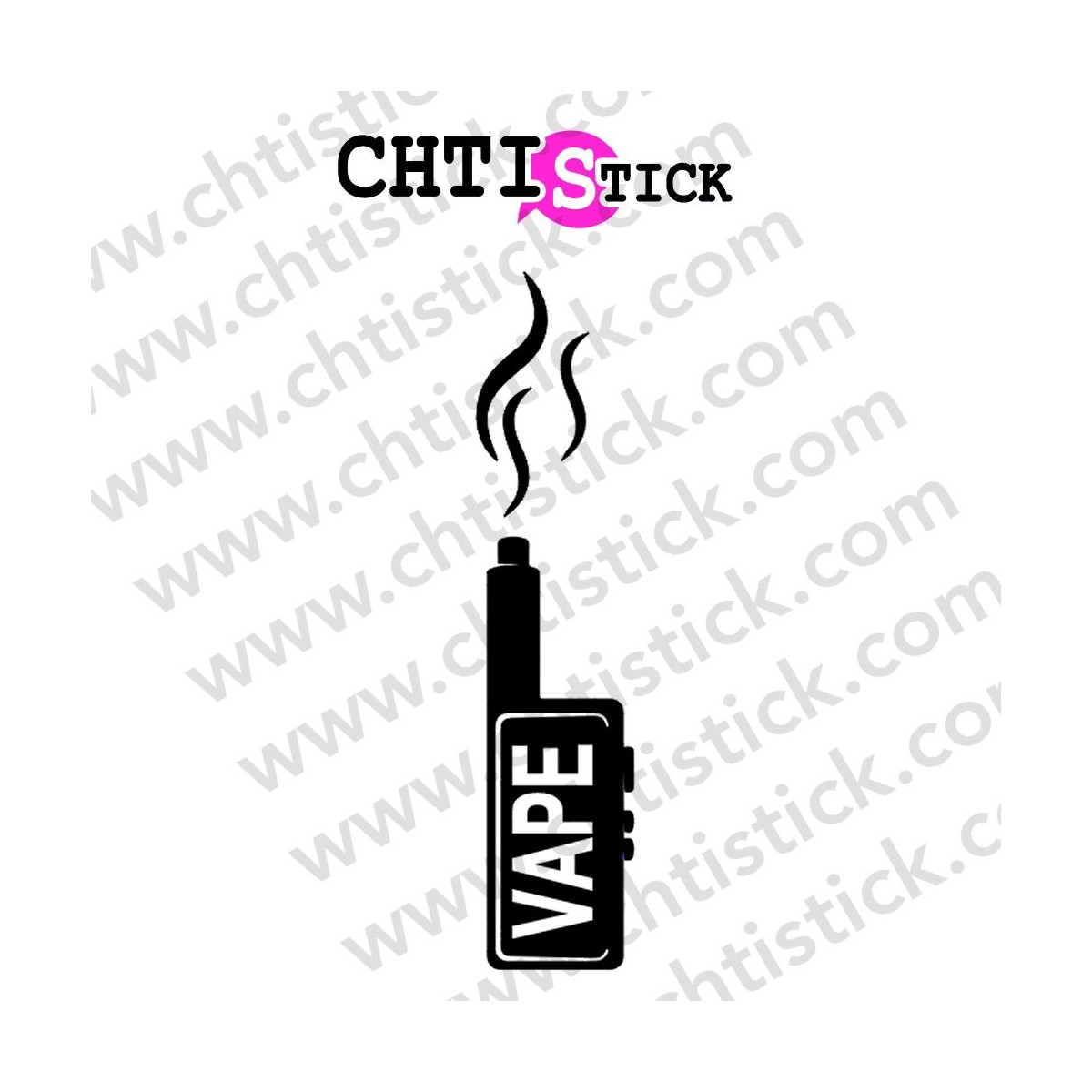 STICKERS E-CIGARETTE