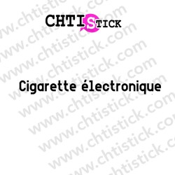 LETTRAGE ADHESIF E CIGARETTE 2