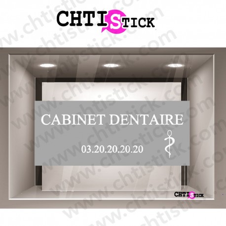 LETTRAGE CABINET DENTAIRE DEPOLI