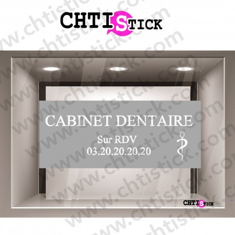 LETTRAGE CABINET DENTAIRE DEPOLI 2