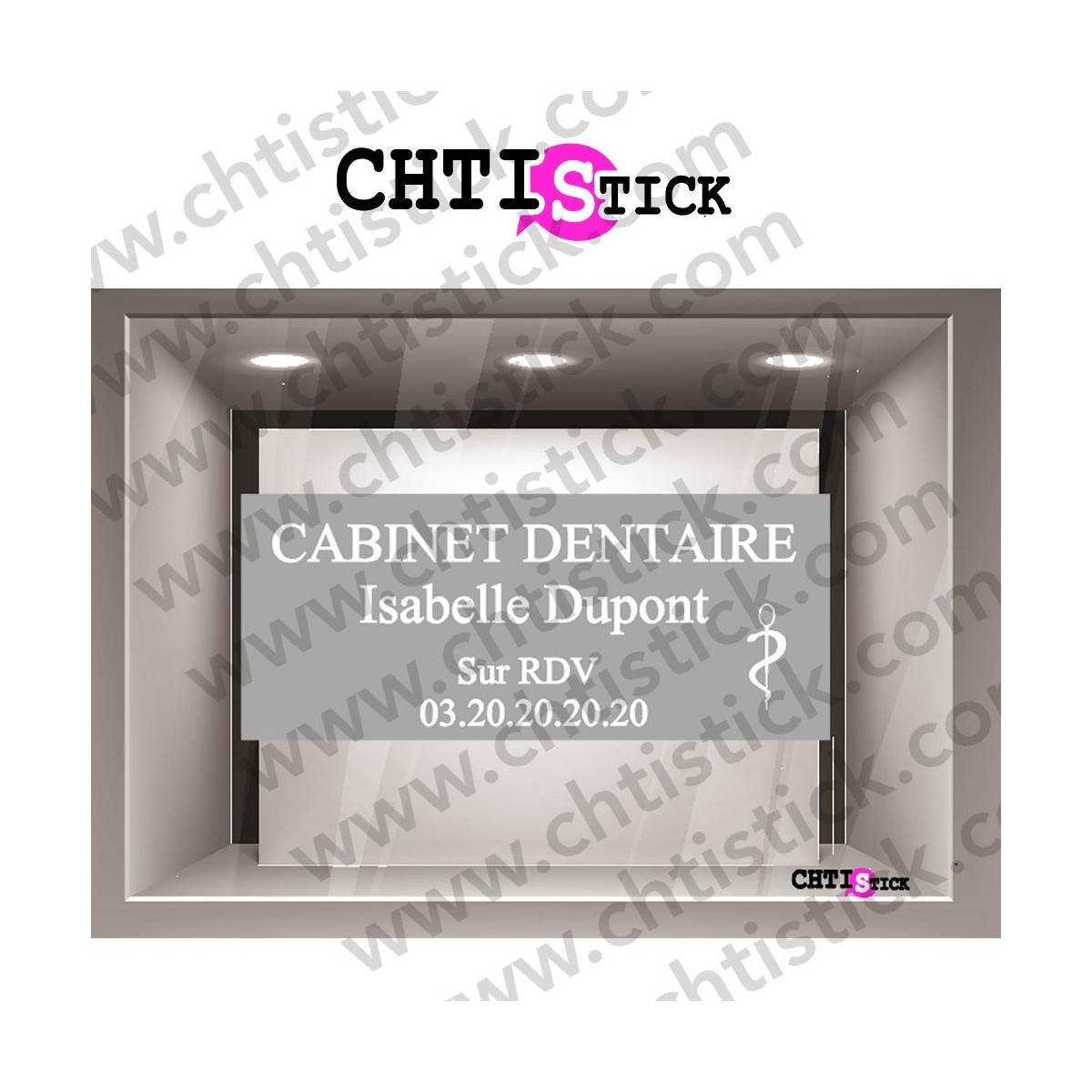 LETTRAGE CABINET DENTAIRE DEPOLI 3