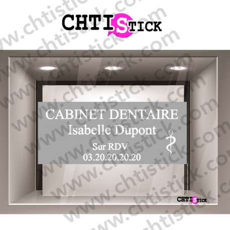 LETTRAGE CABINET DENTAIRE DEPOLI 3