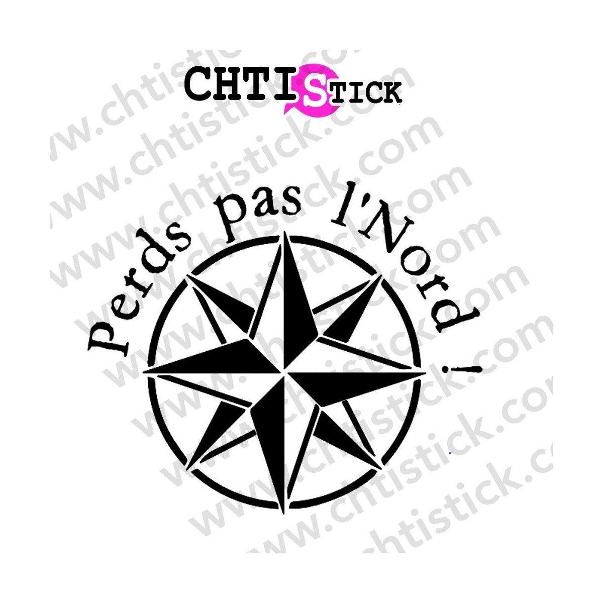 STICKERS PERDS PAS L'NORD