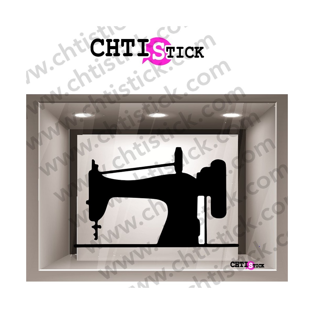 STICKERS MACHINE A COUDRE