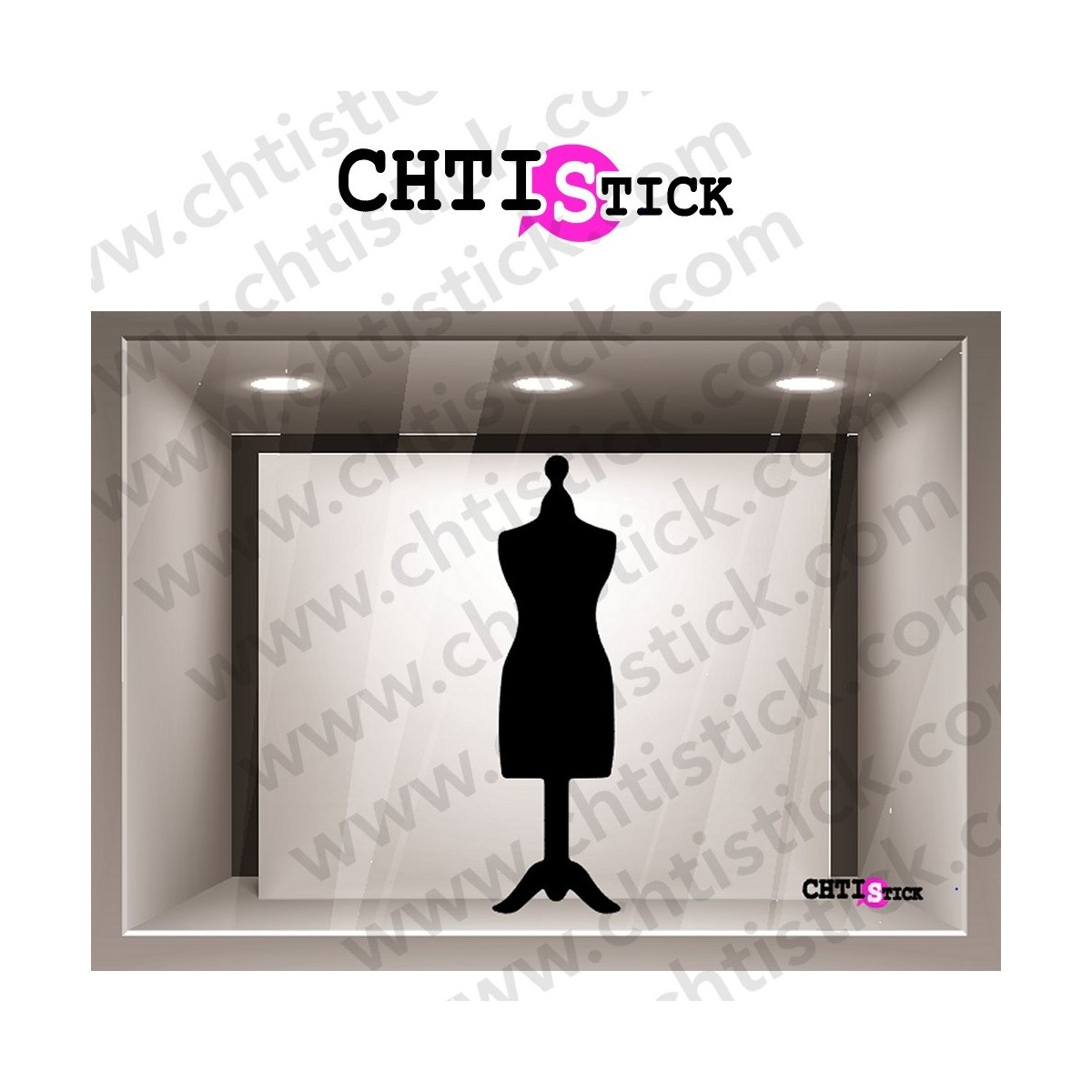 STICKERS MANNEQUIN COUTURE