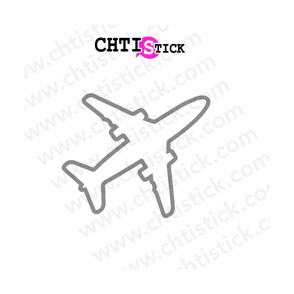 STICKER AVION 2