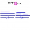 chtistick TRACÉ ECG AMBULANCES HARFLEUR GV