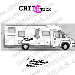 STICKER DECORATION CAMPING CAR 16
