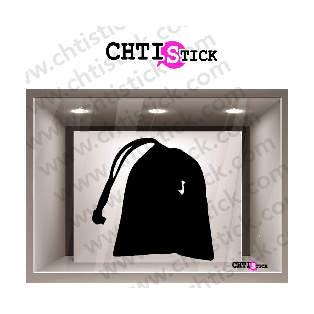 STICKERS SAC RÉUTILISABLE