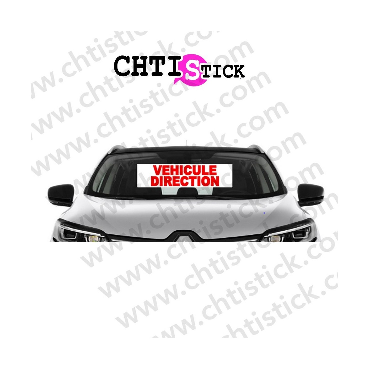 ÉLECTROSTATIQUE PARE BRISE DIRECTION