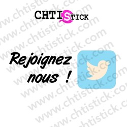 STICKER TWITTER REJOINDRE