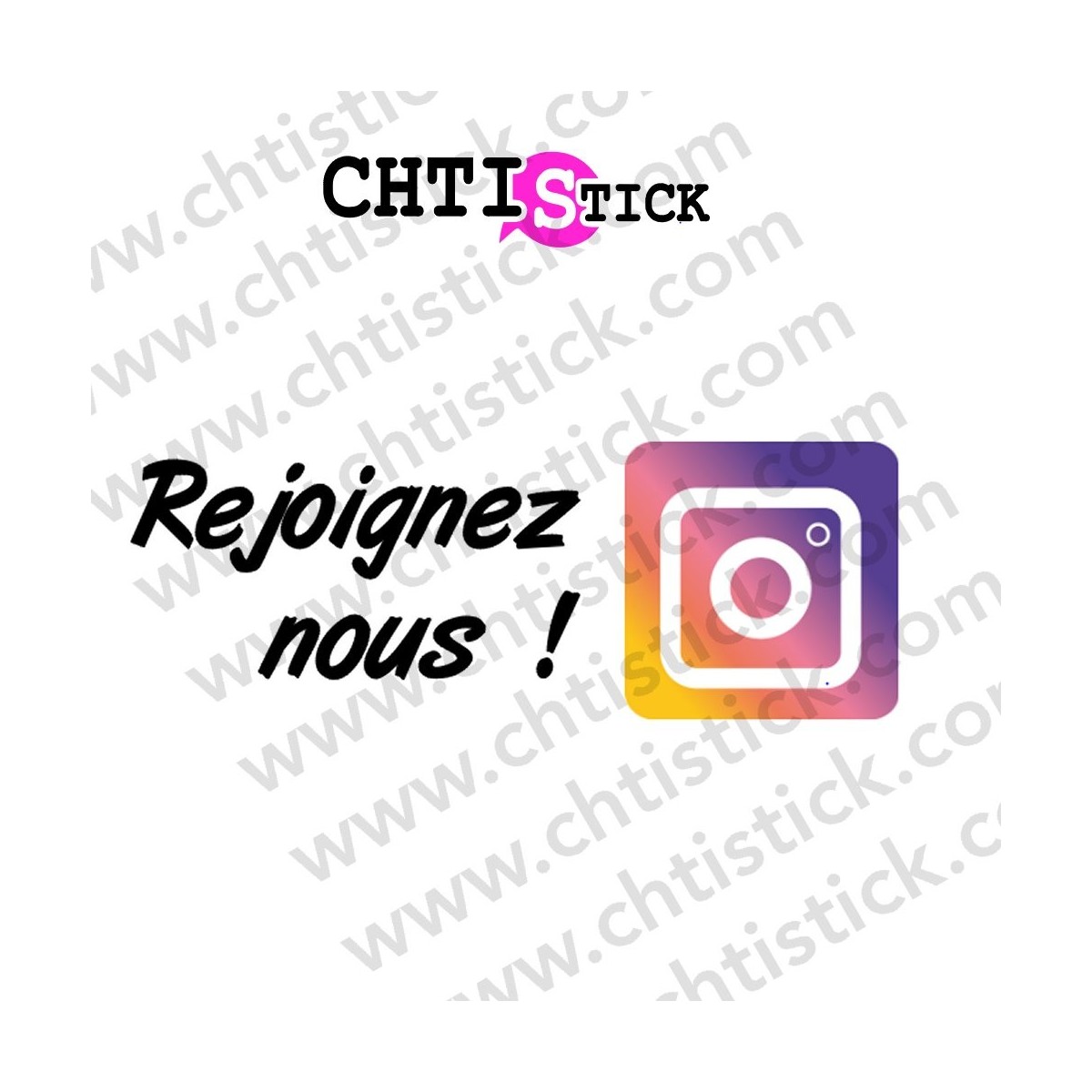 STICKER INSTAGRAM REJOINDRE