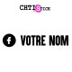 chtistick AUTOCOLLANT FACEBOOK PERSO HORI2