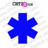 chtistick Sticker Croix pour Ambulances