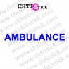 chtistick AMBULANCE MIROIR