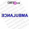 chtistick AMBULANCE MIROIR