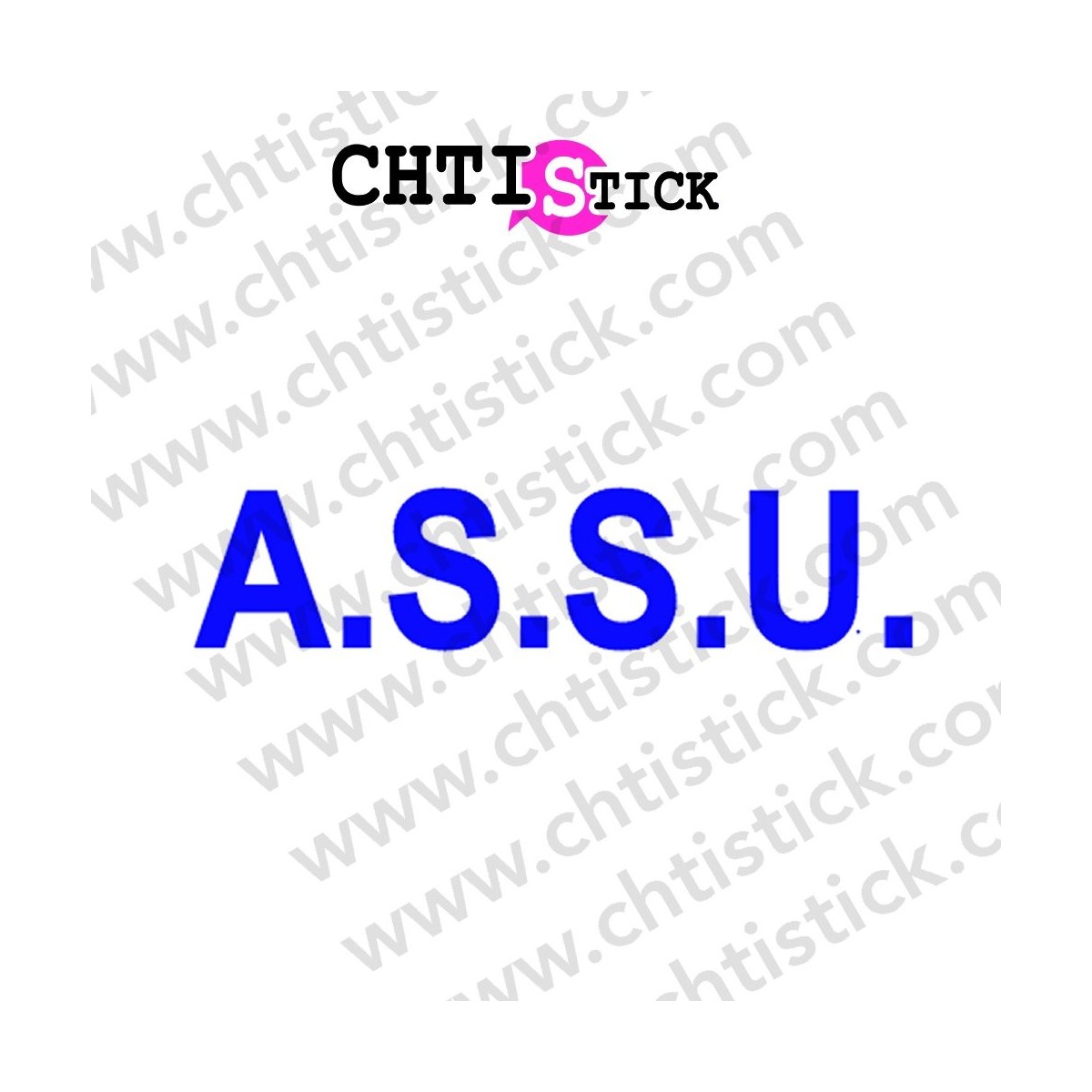 chtistick Sticker ASSU