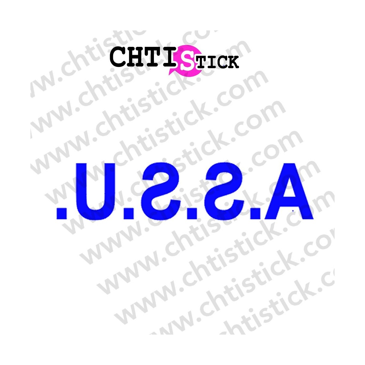chtistick Sticker ASSU MIROIR