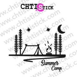 AUTOCOLLANT CAMPING SUMMER CAMP2