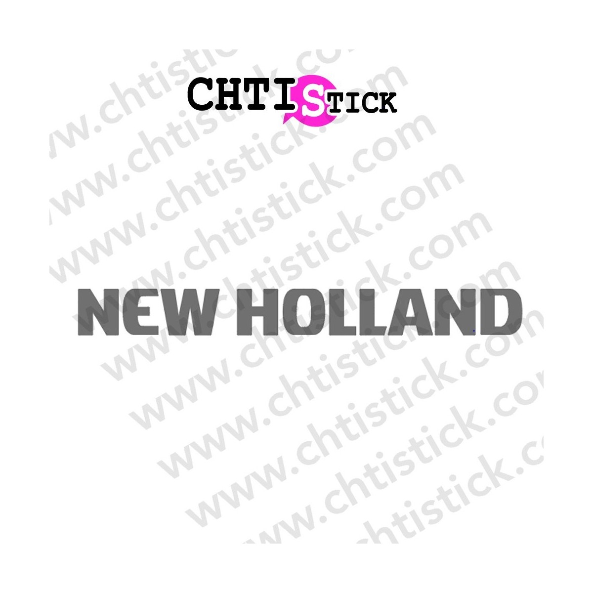 AUTOCOLLANT TRACTEUR NEW HOLLAND 