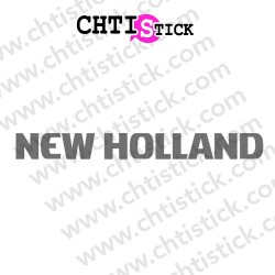 AUTOCOLLANT TRACTEUR NEW HOLLAND FRONT