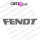 AUTOCOLLANT TRACTEUR FENDT
