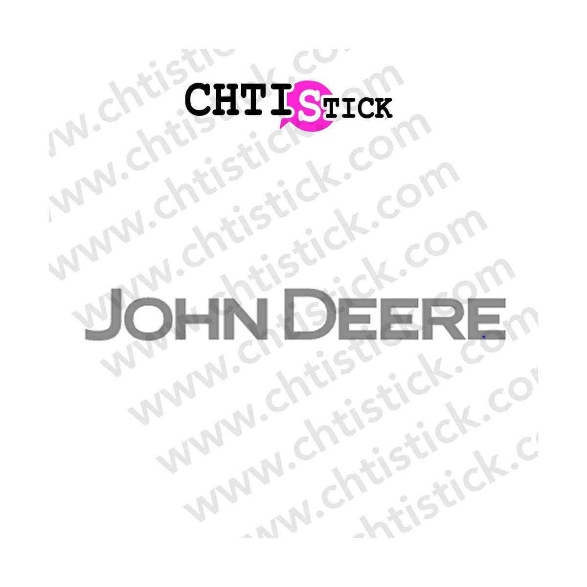 Autocollant cabine JOHN DEERE