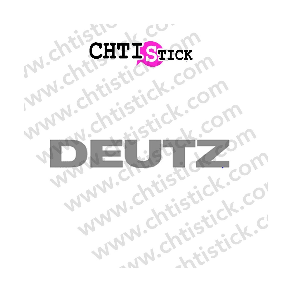 AUTOCOLLANT TRACTEUR DEUTZ
