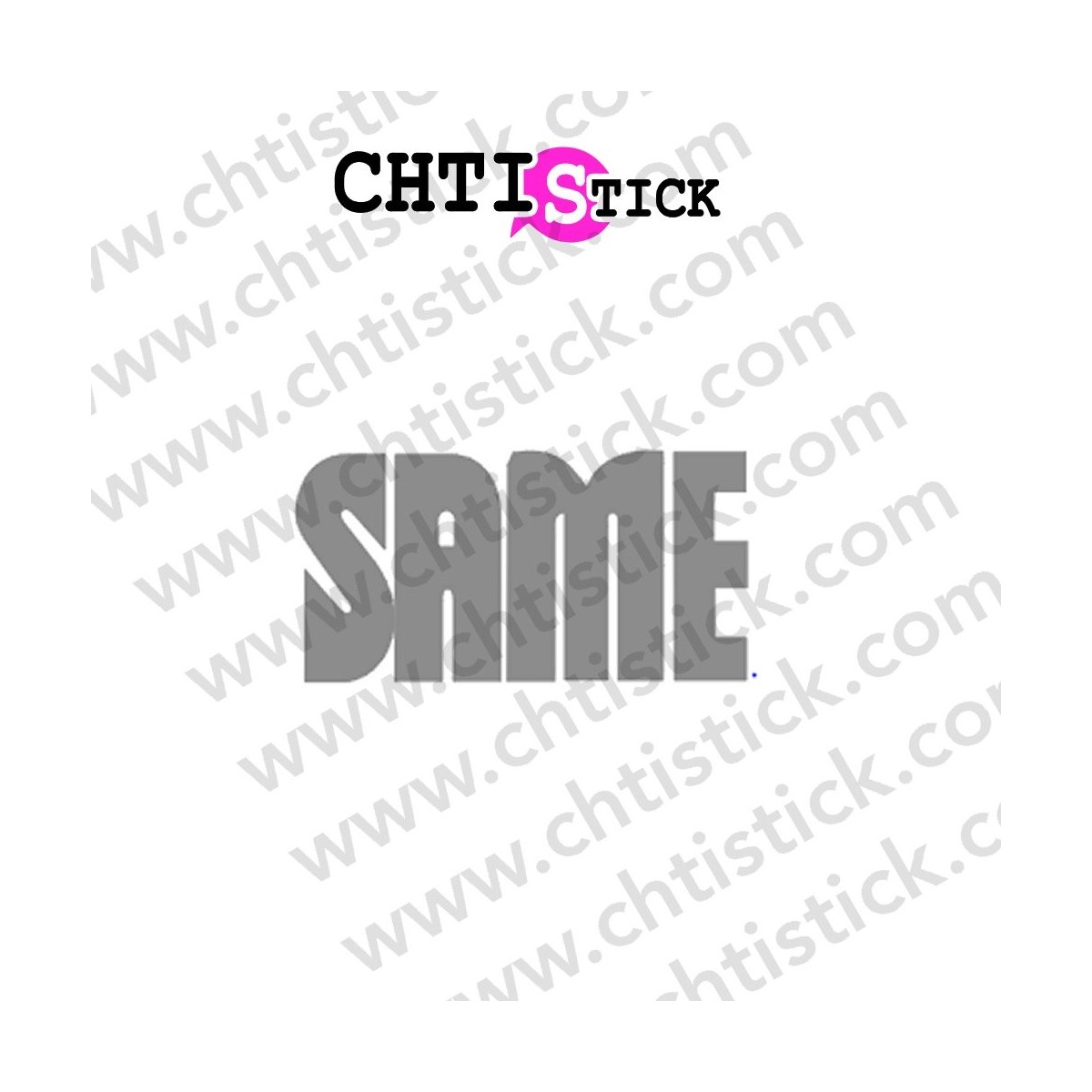 AUTOCOLLANT TRACTEUR SAME