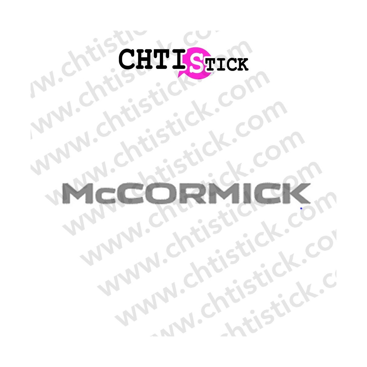 AUTOCOLLANT TRACTEUR McCORMING