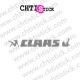 AUTOCOLLANT TRACTEUR CLAAS
