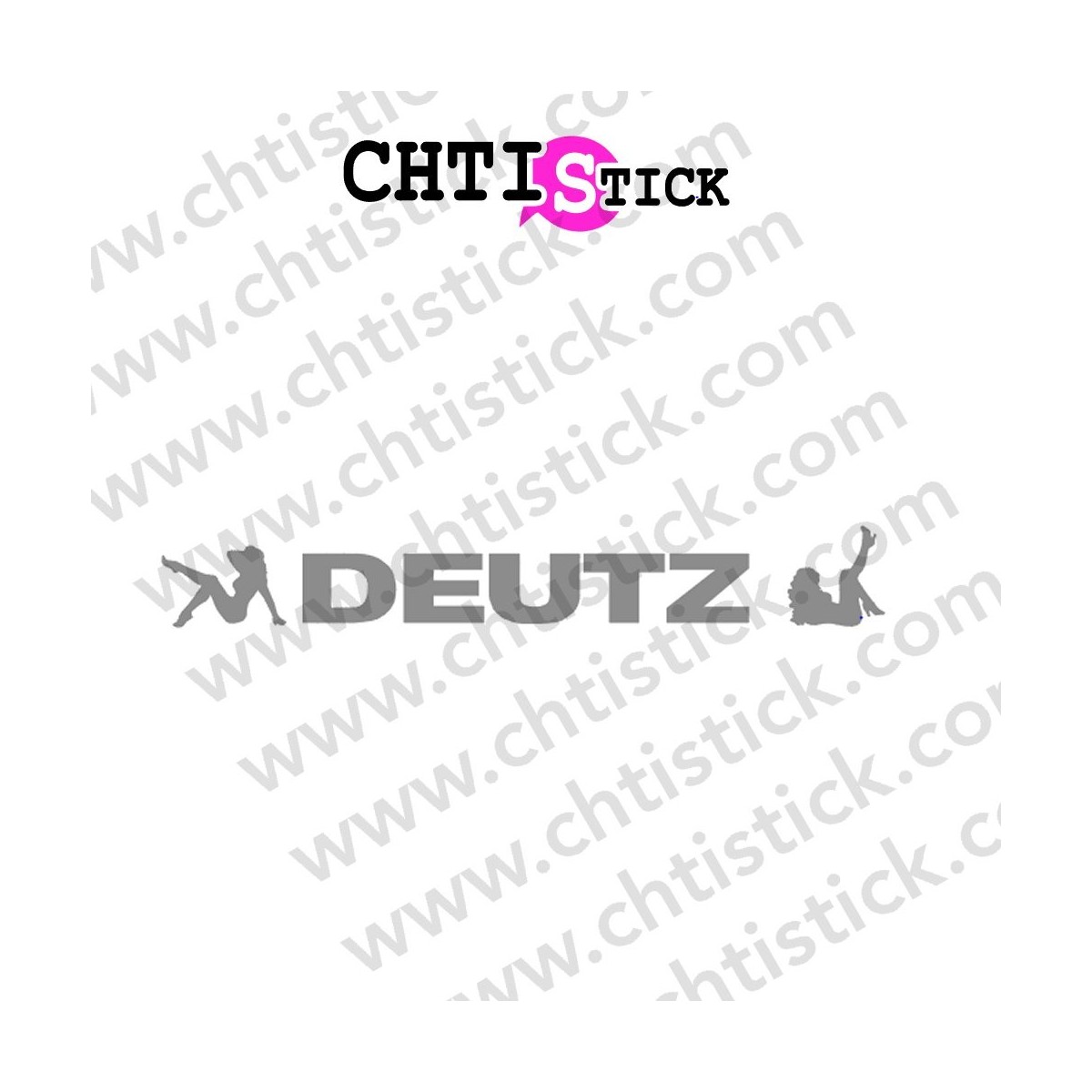 AUTOCOLLANT TRACTEUR DEUTZ PU