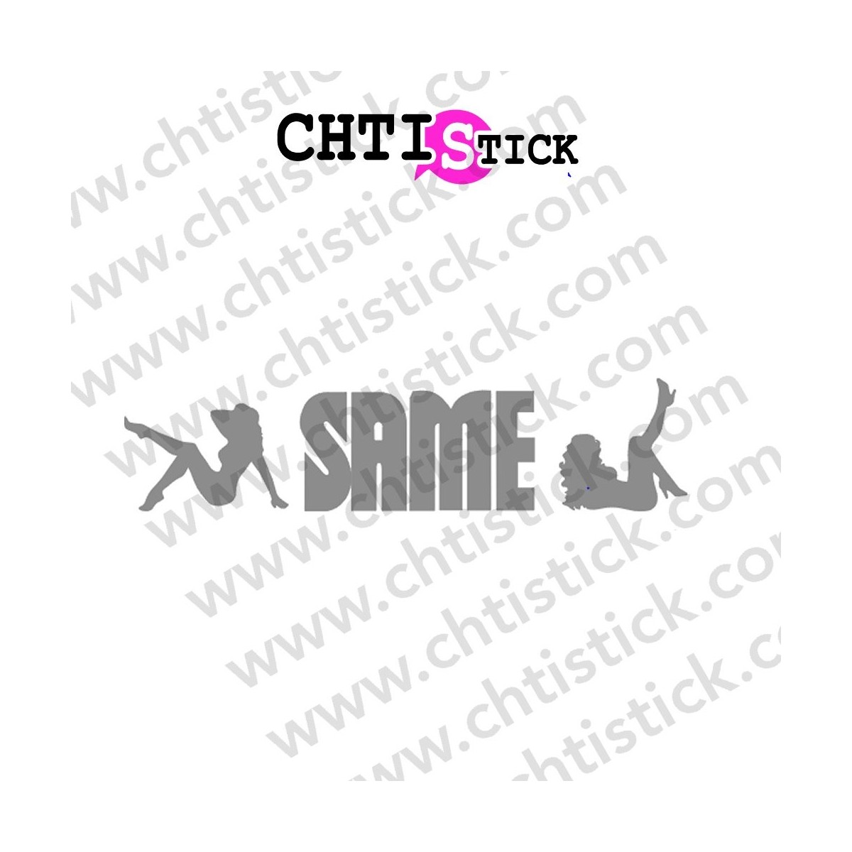 AUTOCOLLANT TRACTEUR SAME PU