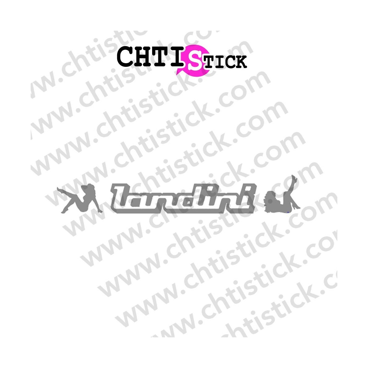 AUTOCOLLANT TRACTEUR LANDINI