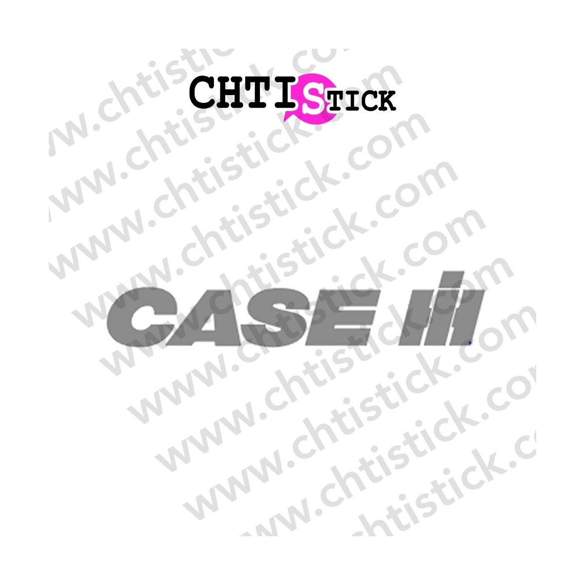 AUTOCOLLANT CABINE TRACTEUR CASE