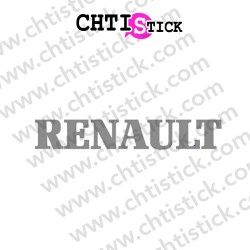 AUTOCOLLANT TRACTEUR RENAULT