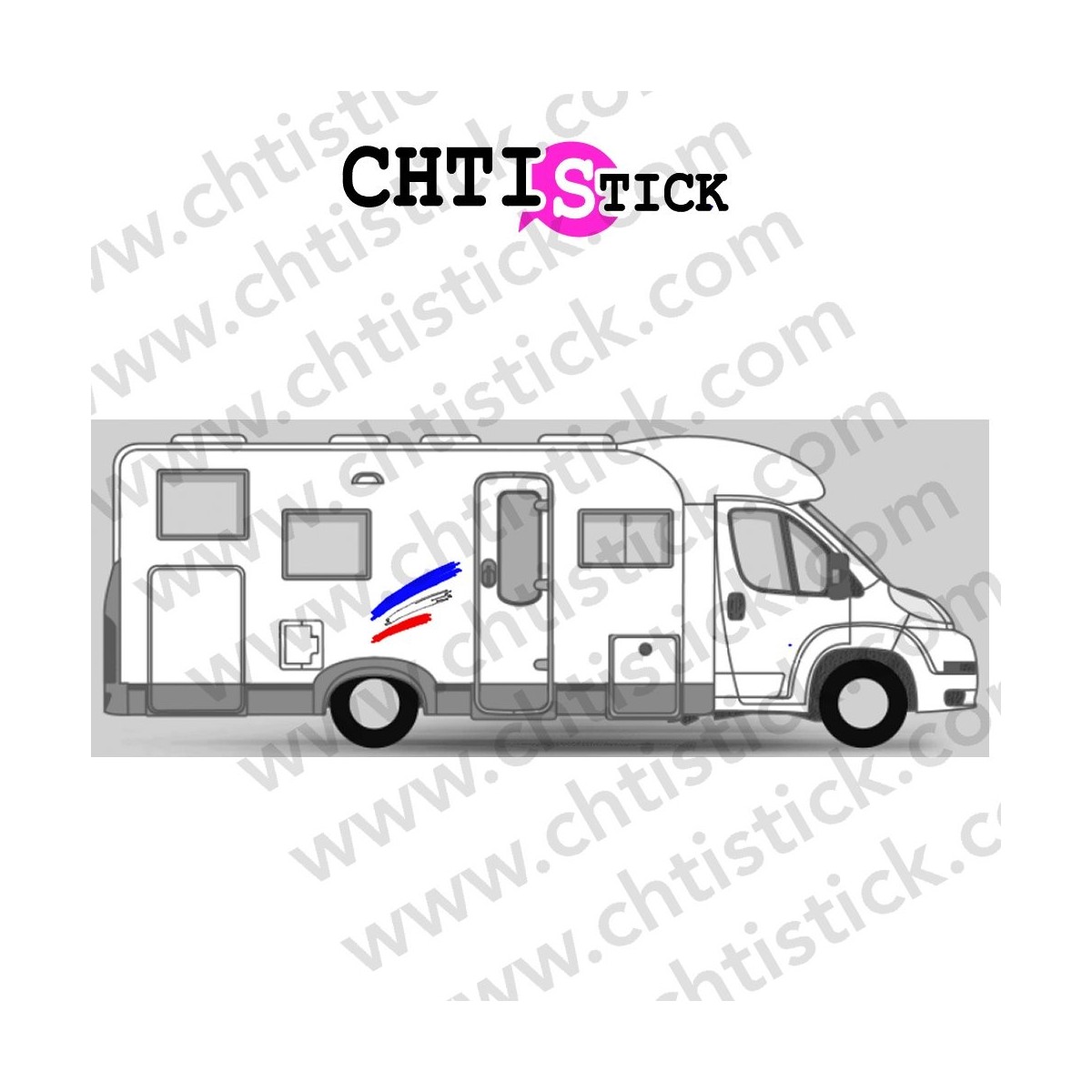 STICKER DECORATION CAMPING CAR 17