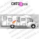 chtistick STICKER DECORATION CAMPING CAR 17 E